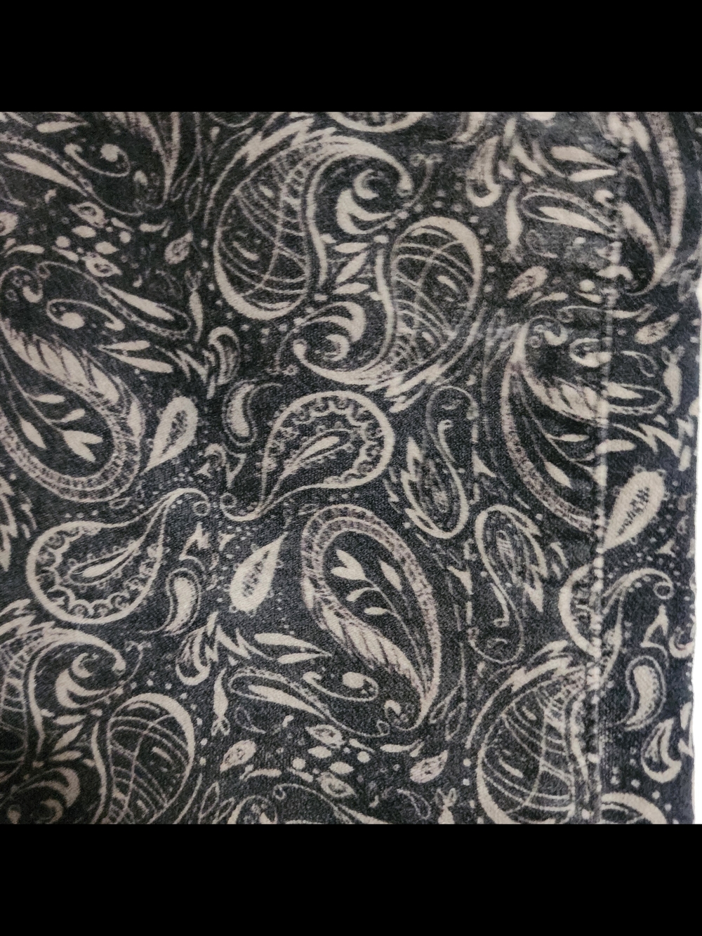 Step Out  NWT Ag Adriano Goldschmied Black Paisley Prima Ankle Cigarette Jeans - Picture 5 of 15